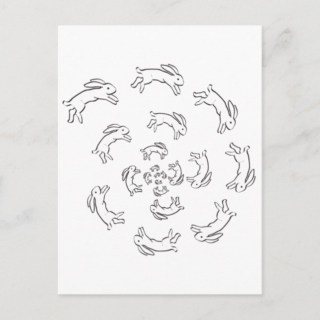 PSYCHOSE POSTKARTE (Vorderseite)