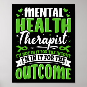 Psychotherapeut Ich Bin Nicht Darin Wegen Des Eink Poster