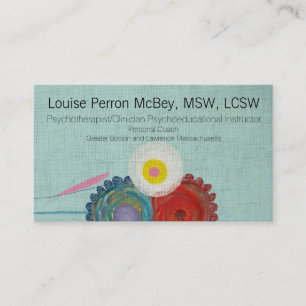 Psychotherapeut Visitenkarte