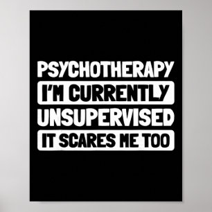 Psychotherapie Psychische Gesundheit - Psychologie Poster