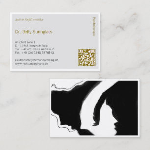 Psychotherapie Psychologie  Visitenkarte