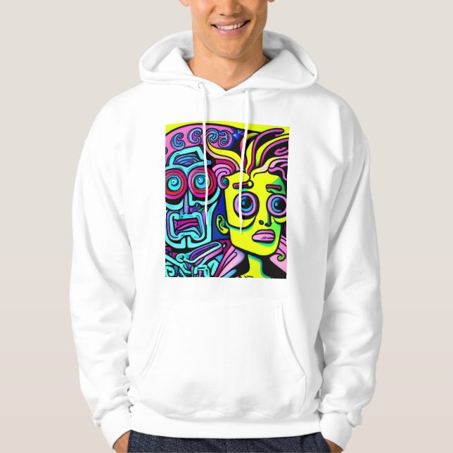 PSYCODELIC HOODIE (Vorderseite)