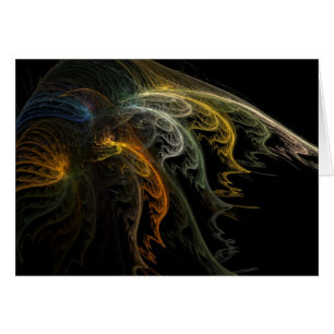 PSYdeFaces Fraktal Art Card