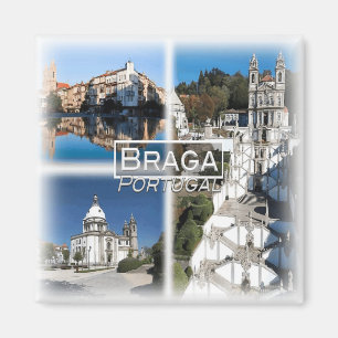 PT0030 Europa, Portugal, Braga, Kühlschrank Magnet