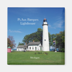 Pt Aux Barques Lighthouse-Magnet Magnet
