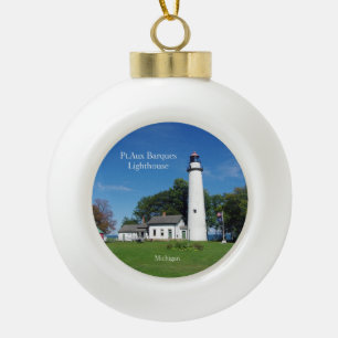 Pt. Aux Barques Lighthouse Ornament