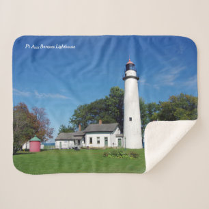 Pt. Aux Barques Lighthouse Sherpa Decke Sherpadecke
