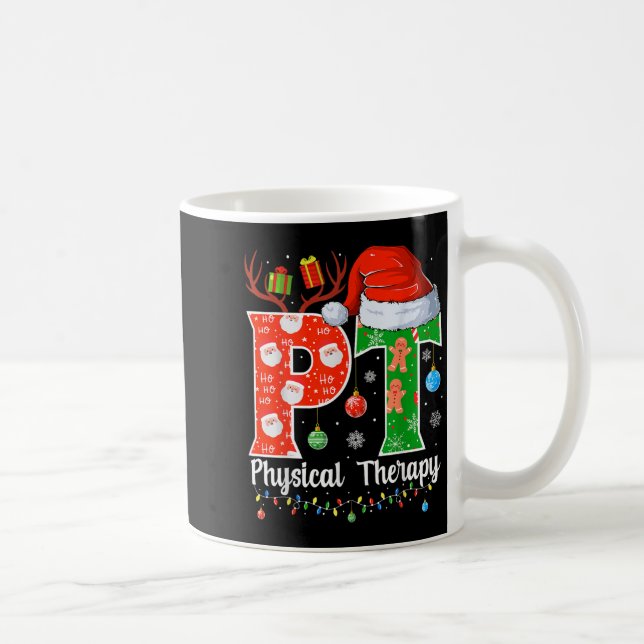 Pt Christmas Physical Therapy Christmas Pt Xmas  Kaffeetasse (Rechts)