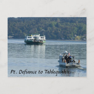 Pt. Defiance Ferry Postcard Postkarte