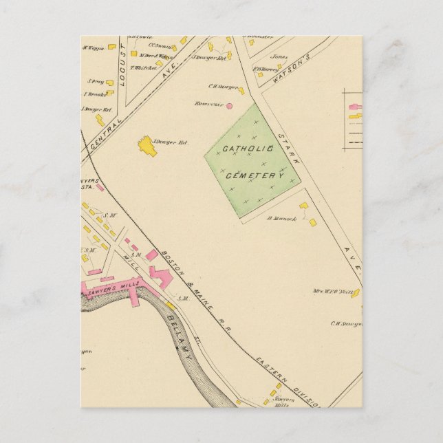 Pt. Dover, Ward 4 Postkarte (Vorderseite)