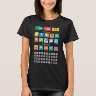 PT-PT Autismus AAC PECS Mitteilung zur Meldung 03 T-Shirt