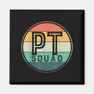 Pt Squad Retro Physiotherapie  Magnet