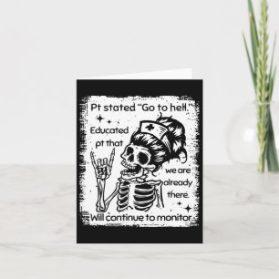 PT stand zu Hell ausgebildet Pt, dass wir Alrea si Karte