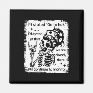 PT stand zu Hell ausgebildet Pt, dass wir Alrea si Magnet