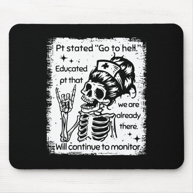 PT stand zu Hell ausgebildet Pt, dass wir Alrea si Mousepad (Vorne)