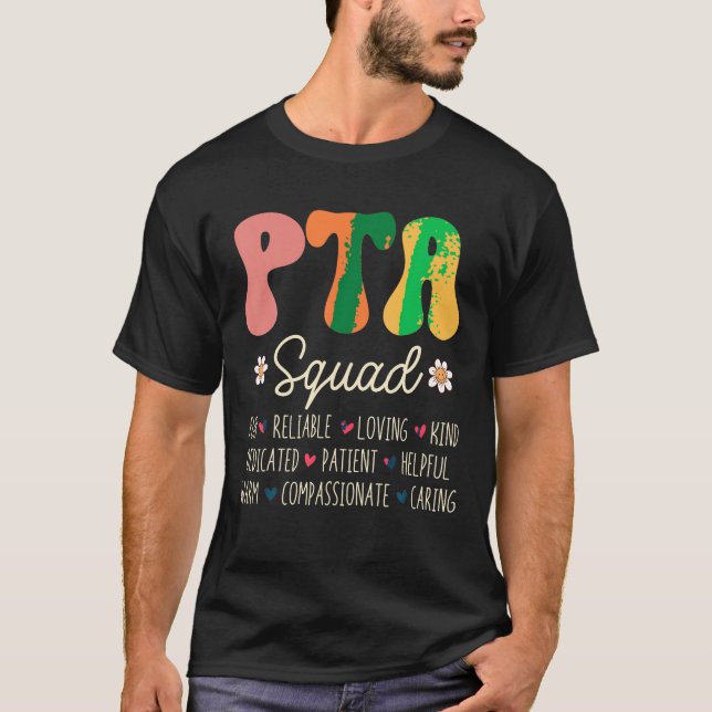 PTA Squad Aufwertungswoche Zurück zum Shirt Schule (Vorderseite)
