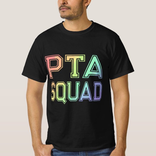 PTA Squad - Organisation der Elternlehrer T-Shirt (Vorderseite)