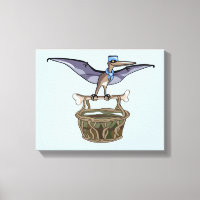 Pteranodon trägt einen Korb