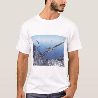 Pteranodon Vögel - 3D übertragen T-Shirt