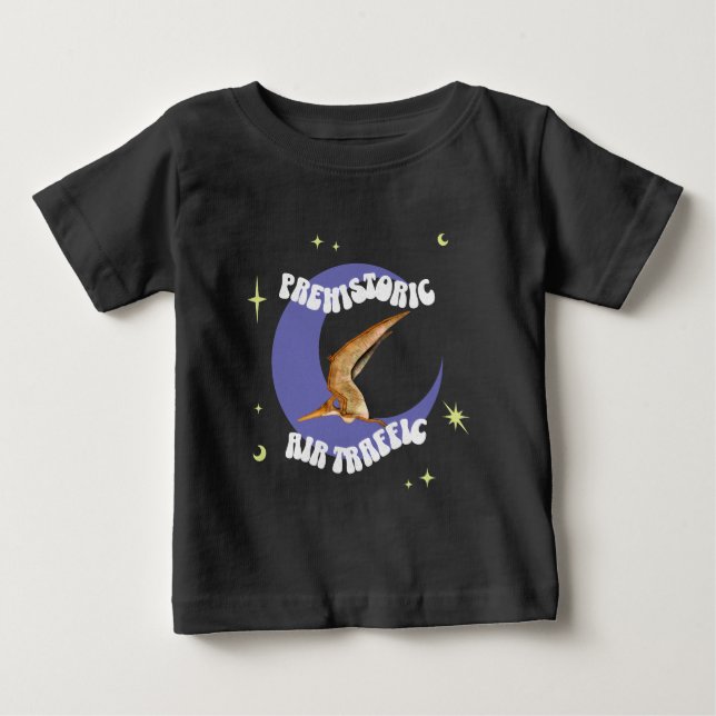 Pterodactyl Dinosaurier Baby T-shirt (Vorderseite)
