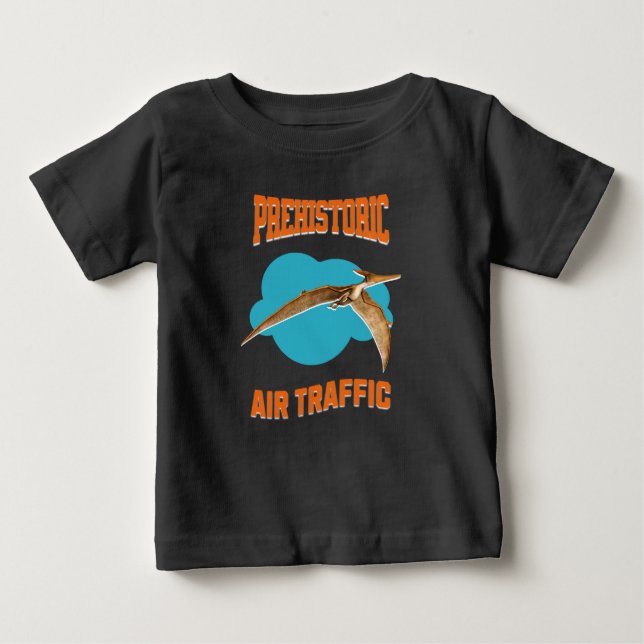 Pterodactyl Dinosaurier Baby T-shirt (Vorderseite)