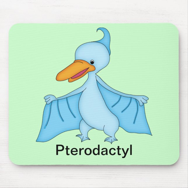 Pterodactyl Dinosaurier Mousepad (Vorne)