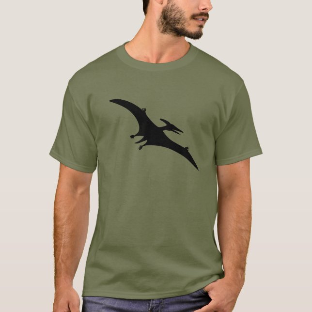 Pterodactyl-Dinosaurier T-Shirt (Vorderseite)