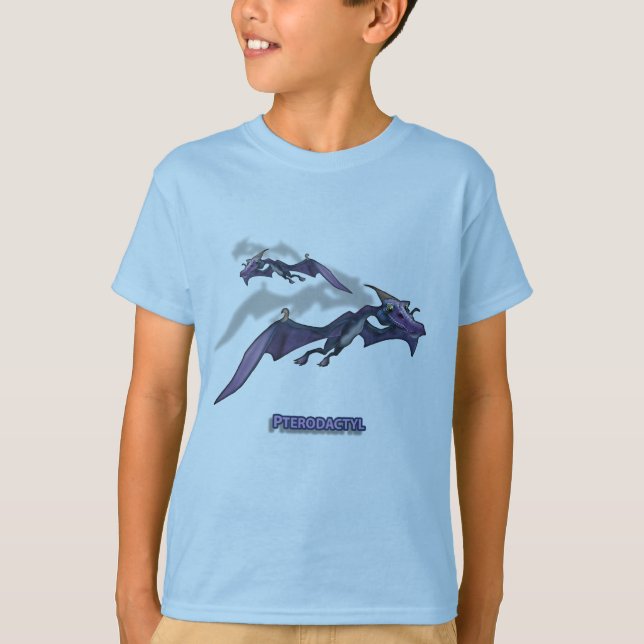 Pterodactyl Dinosaurier T-Shirt (Vorderseite)