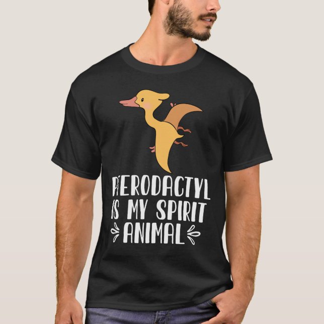 Pterodactyl ist mein Geist T-Shirt (Vorderseite)
