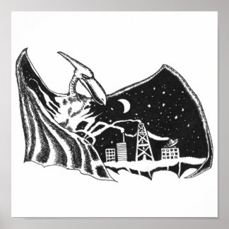 Pterodactylus Poster