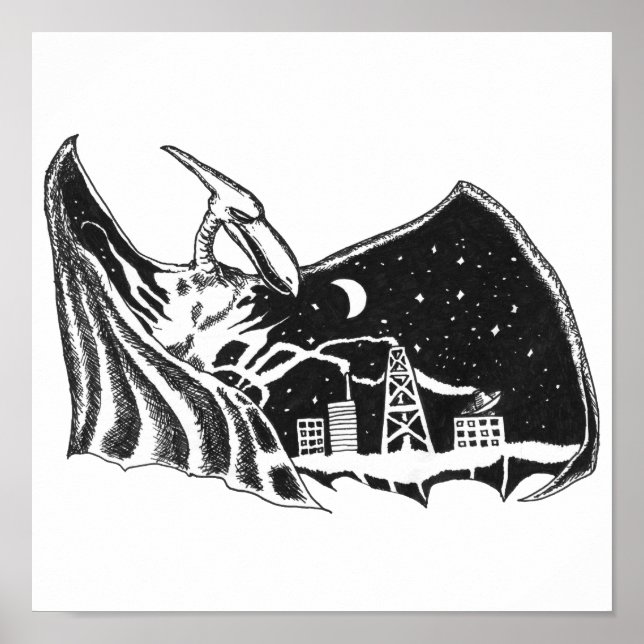 Pterodactylus Poster (Vorne)