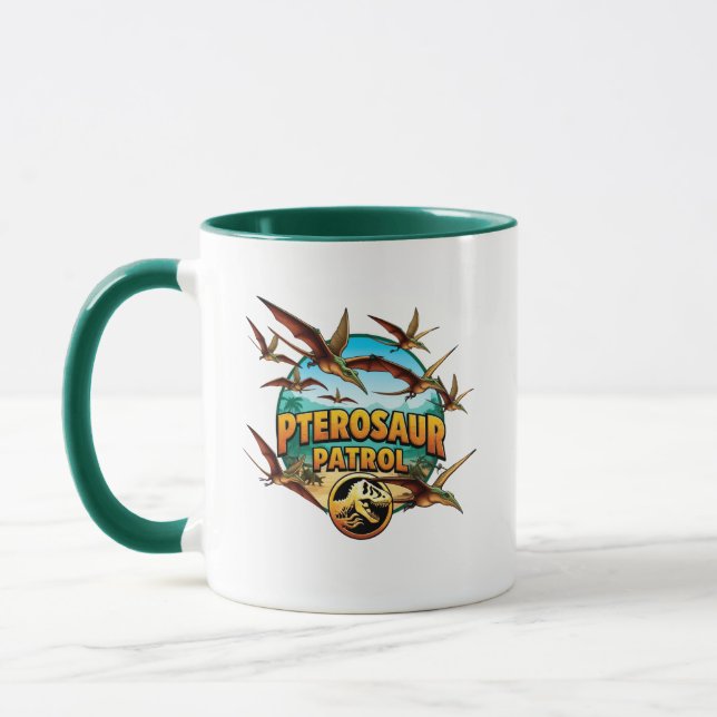Pterosaur Patrol - flying Dinosaurier Squad Tasse (Links)