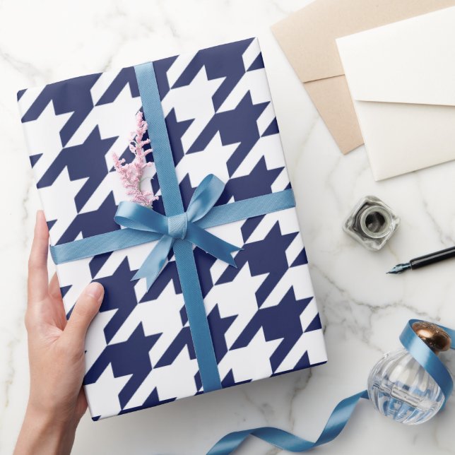 Pthalo Blue Moods Wrapping Paper Geschenkpapier (Schenken)