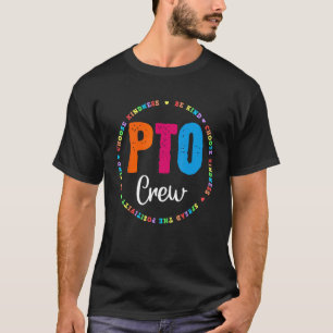 PTO Crew Elternschule Volunteer Board Mama Parent T-Shirt