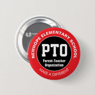 PTO/PTA-Buttone in Schulen Button