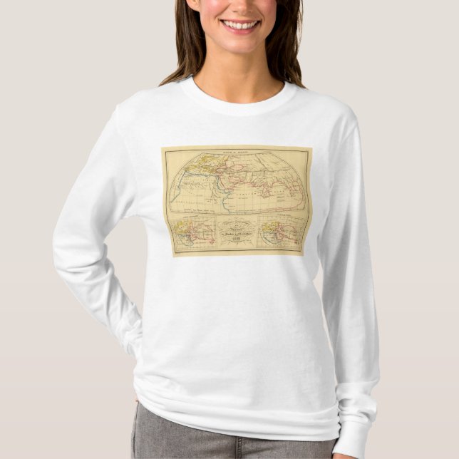 Ptolemäus Geografie T-Shirt (Vorderseite)