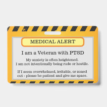 PTSD Alert-Abzeichen