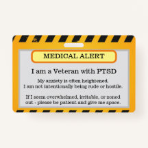 PTSD Alert-Abzeichen