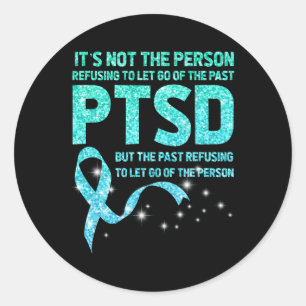 Ptsd Aufklärungsmonat Lass Go Support Veteranen Me Runder Aufkleber