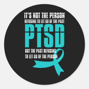 Ptsd Aufklärungsmonat Lass Go Support Veteranen Me Runder Aufkleber