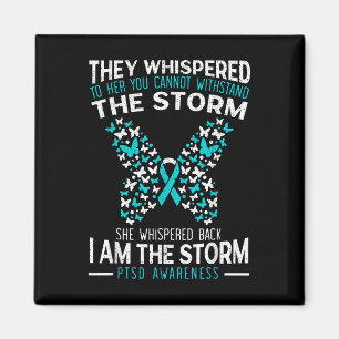 Ptsd Awareness Butterfly Posttraumatisches Stress Magnet