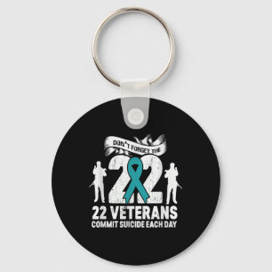Ptsd Awareness Dont Vergiss die 22 Veteranen Aquam Schlüsselanhänger