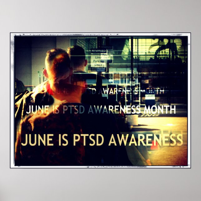 PTSD Awareness Poster (Vorne)