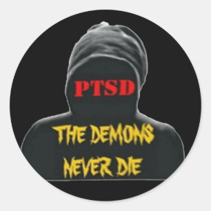 PTSD: DIE DÄMONEN DIE NIE RINGSUM AUFKLEBER