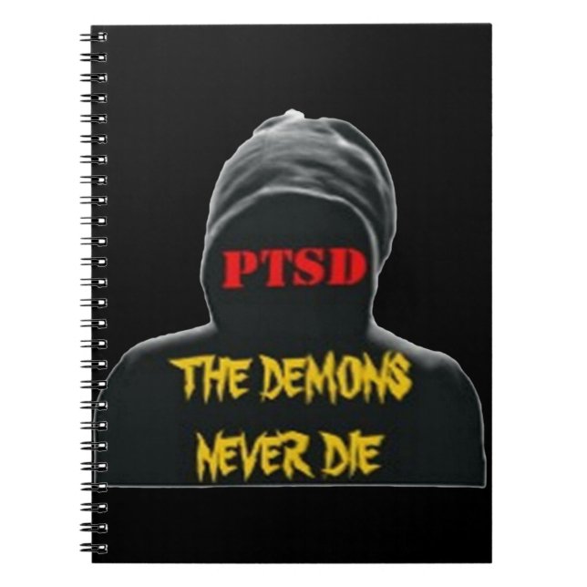 PTSD: DIE DEMONE DIE NIE NOTIZBLOCK (Vorderseite)