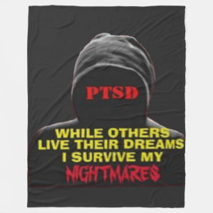 PTSD FLEECEDECKE