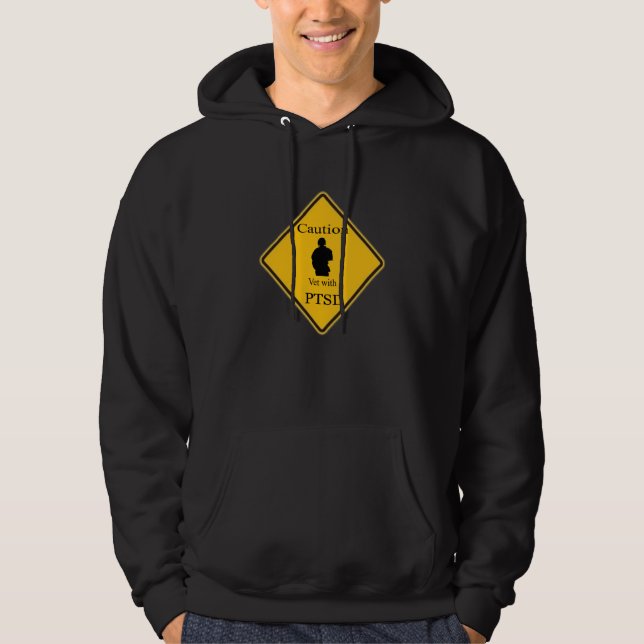 PTSD Hoodie (Vorderseite)