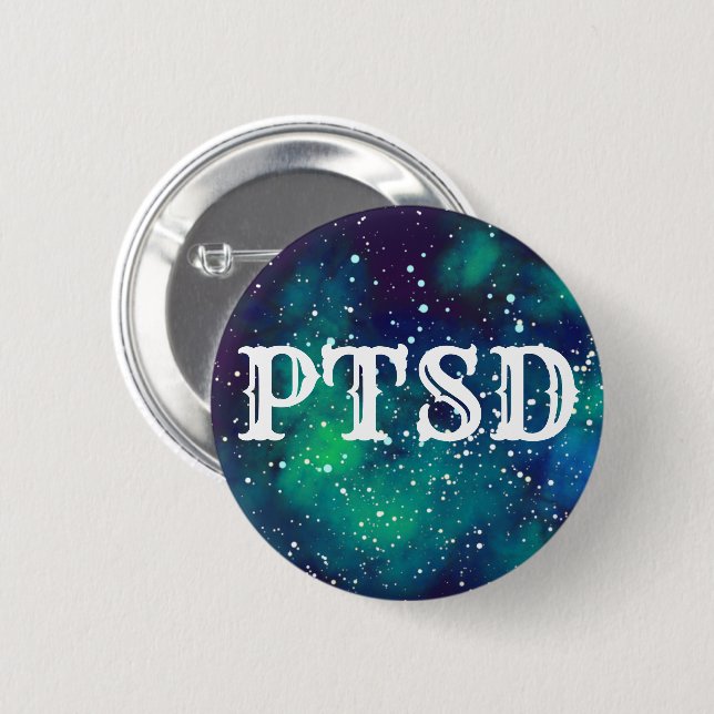 PTSD kundengerechte Galaxie-Identität Button (Vorne & Hinten)