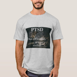 PTSD. Nicht alle Wunden sind sichtbar T-Shirt