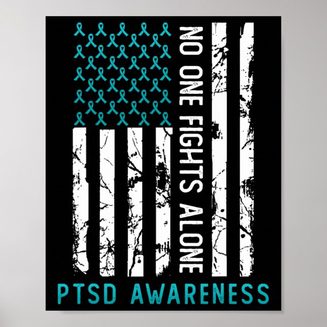 Ptsd posttraumatischer Stressstörung Sensibilisier Poster (Vorne)